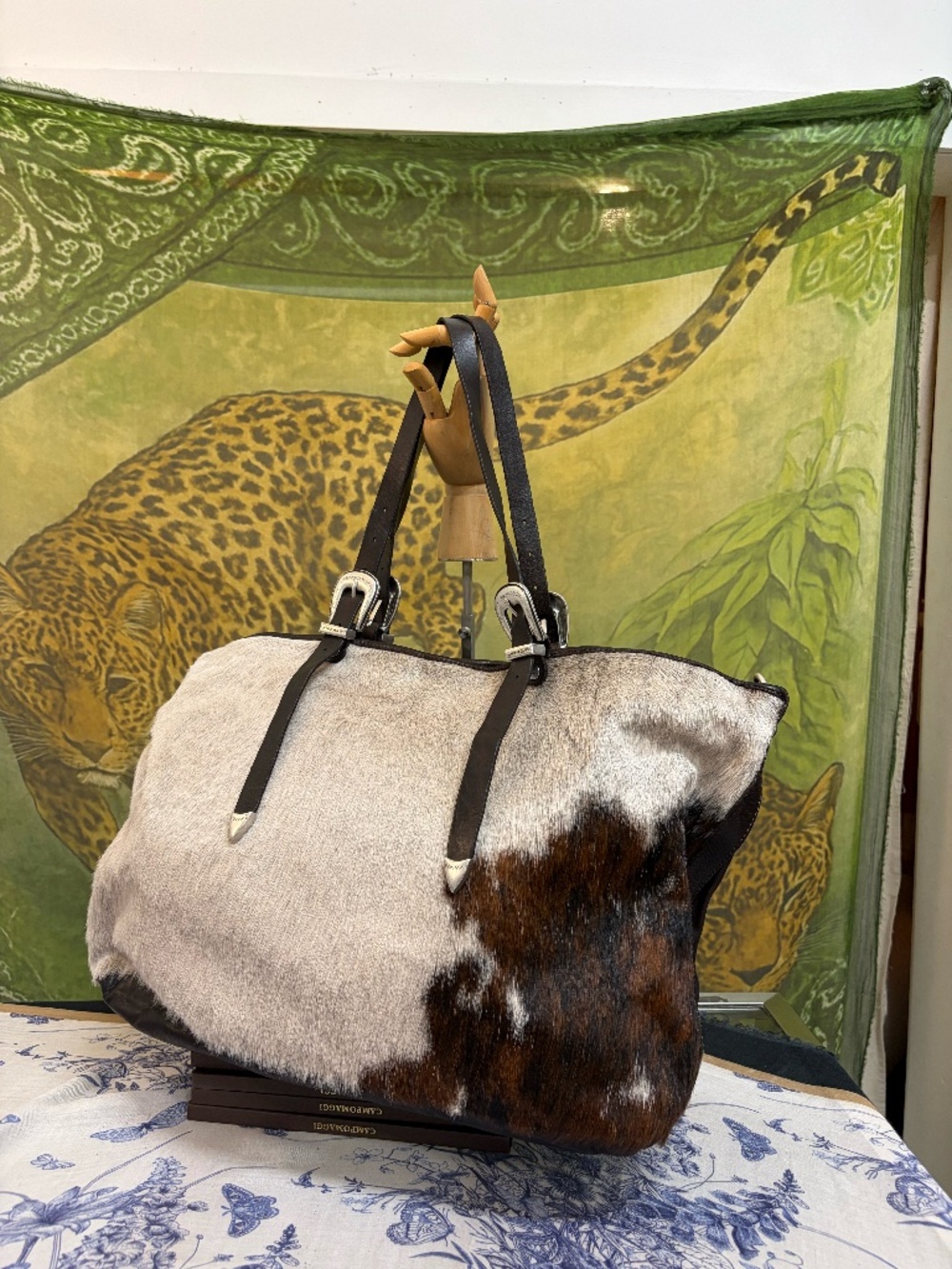 Campomaggi Lidia Shoulder Bag with Calf Hair